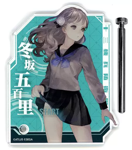 冬坂五百里 キャラクターアクリルプレート START 「十三機兵防衛圏」_image