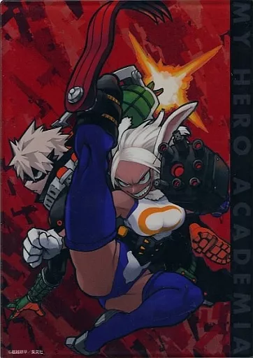 アクリルスタンド・アクリルパネル　F.爆豪勝己＆ミルコ アクリルアート 「僕のヒーローアカデミア」 デジタル版週刊少年ジャンプ定期購読者限定 応募者全員サービス