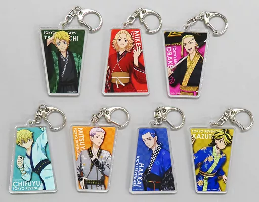 全7種セット アクリルキーホルダー 「eeoくじ 東京リベンジャーズ」 D賞
