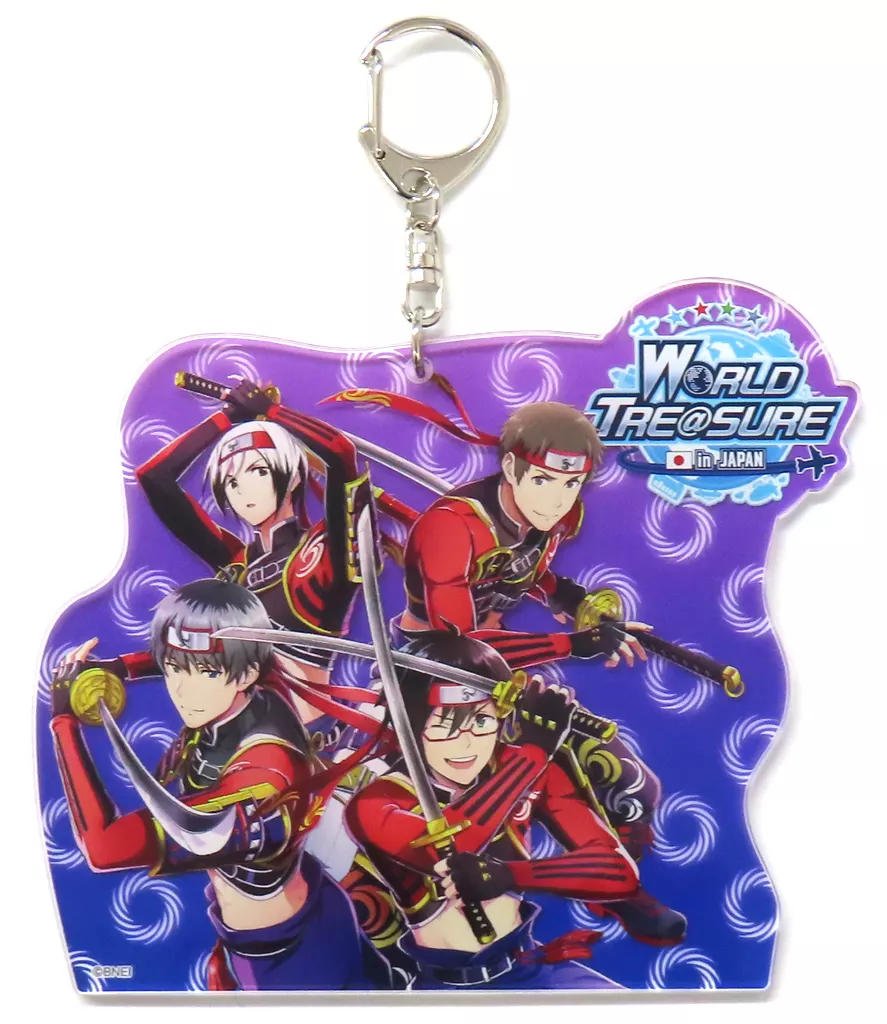 集合(WORLD TRE＠SURE 13) アクリルキーホルダー 「アイドルマスター SideM」