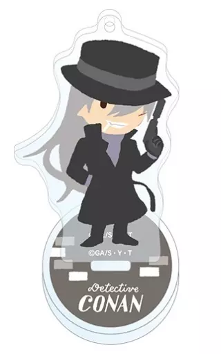 ジン 「名探偵コナン スタンド付きアクリルキーホルダーコレクション ゆるパレット C柄」