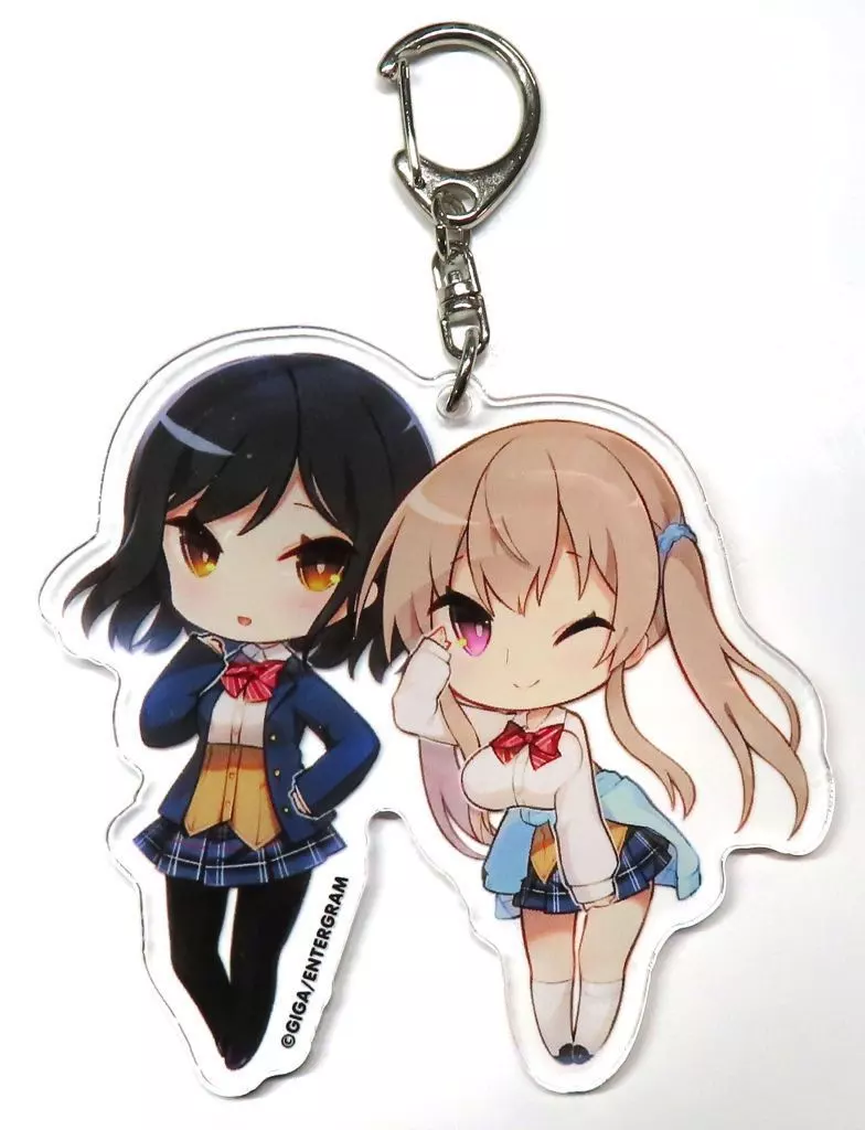 菅野純子＆桜田杏 純子・杏のSDアクリルキーホルダー 「Switchソフト アイキス 完全生産限定版」 同梱特典