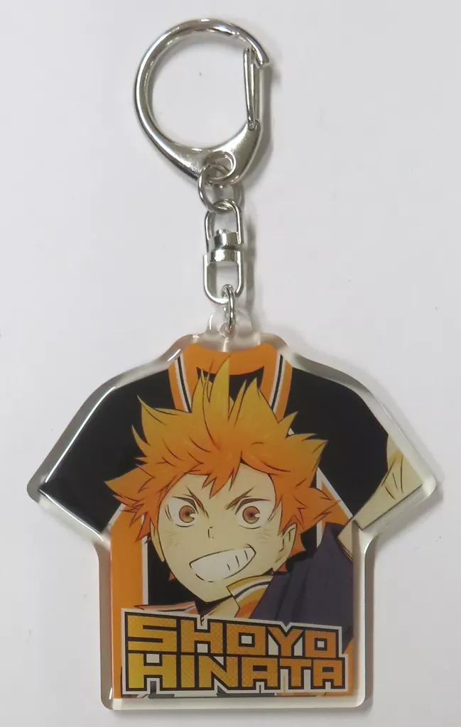 日向翔陽 「ハイキュー!! 合同練習会2022 ユニフォームアクリルキーホルダー」 JUMP SHOP限定