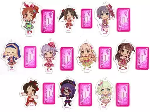 全10種セット 「アイドルマスター シンデレラガールズ スタンド付きアクリルキーホルダーコレクション CUTE」
