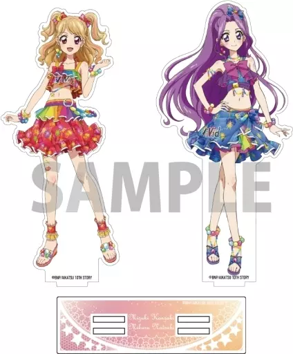 アクリルスタンド・アクリルパネル　4.神崎美月＆夏樹みくる ペアアクリルスタンド 「アイカツ!」