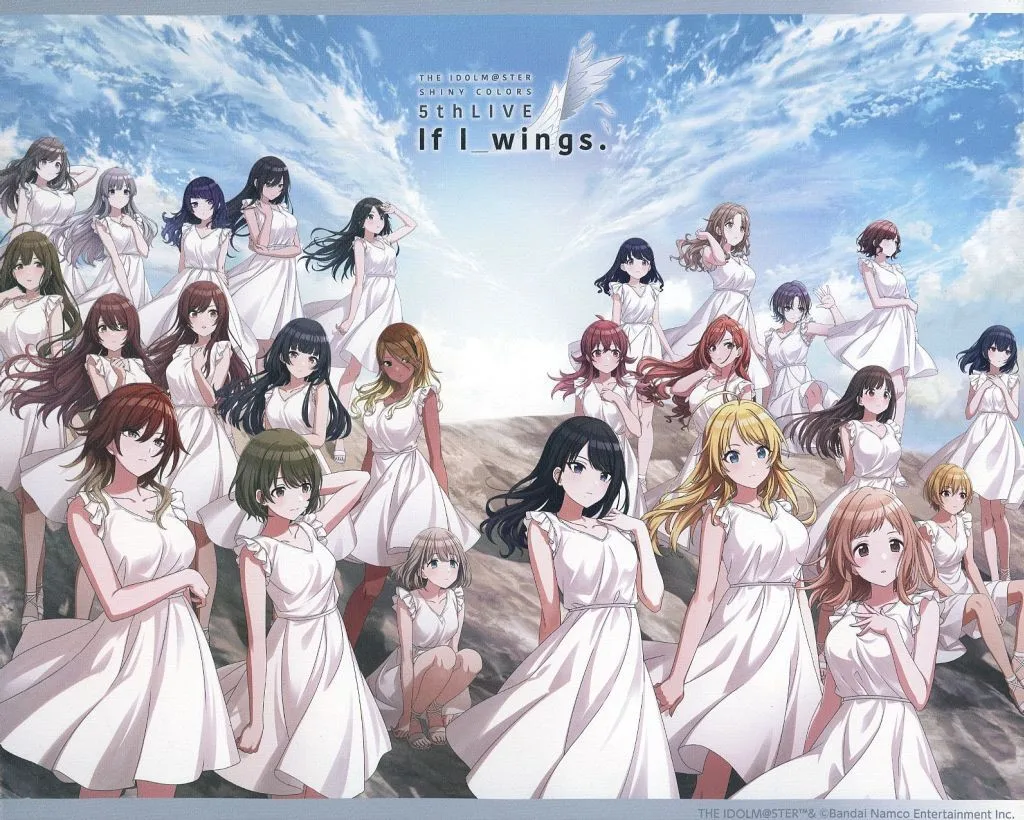 キービジュアル 公式キャンバスボード 「THE IDOLM＠STER SHINY COLORS 5thLIVE If I_wings.」