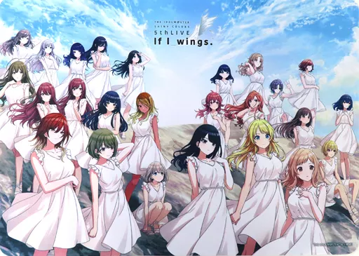 キービジュアル 公式ラバーマット 「THE IDOLM＠STER SHINY COLORS 5thLIVE If I_wings.」