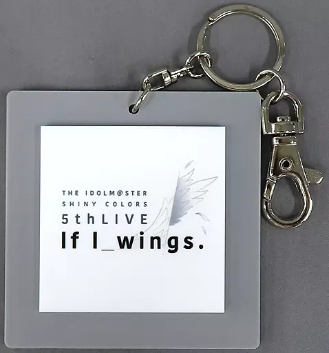 ロゴ 公式キーホルダー 「THE IDOLM＠STER SHINY COLORS 5thLIVE If I_wings.」