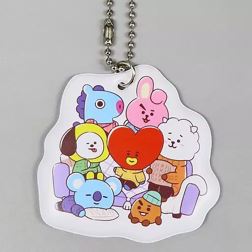 BT21集合 オリジナル描き起こしPVCチャーム 「ファミリーマート×BT21 キャンペーン」 2022年12月対象商品3品購入特典