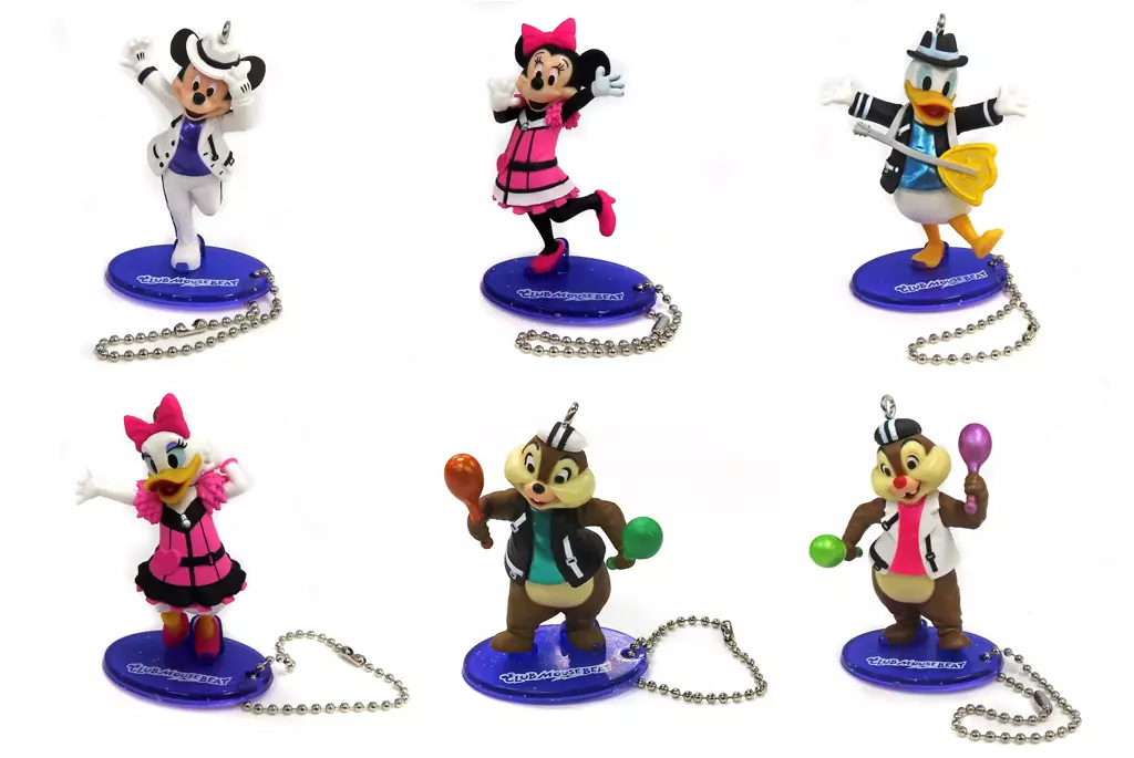 全6種セット 「ディズニー クラブマウスビート キーチェーン」 東京ディズニーランド限定