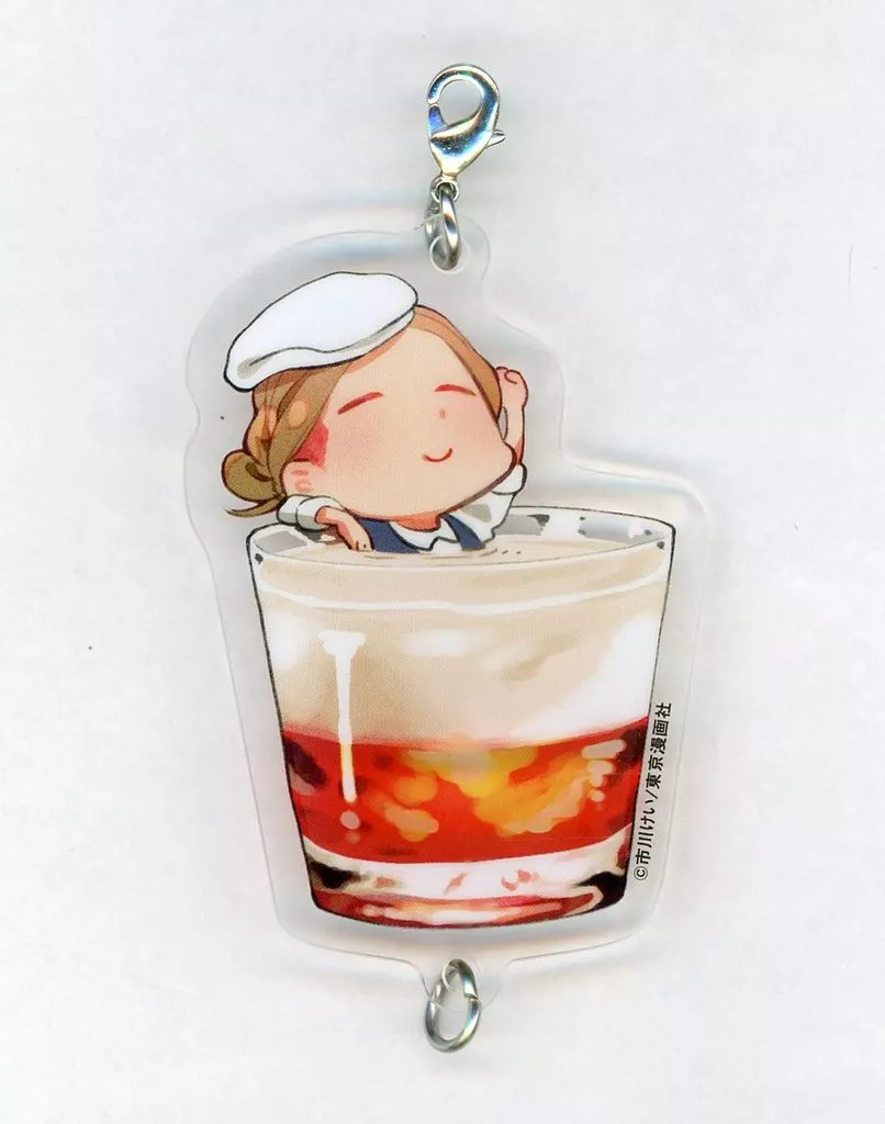 小比類巻知羽 「Cafe ＆ Bar Blue Sky COMPLEX- ブルースカイコンプレックス × STELLAMAP CAFE - 市川けい先生コラボカフェ トレーディングアクリルチャーム」