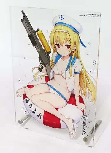 アクリルスタンド・アクリルパネル　[破損品] ユエ アクリルアートパネル(白米良先生直筆サイン入り) 「ありふれた職業で世界最強」 C92グッズ