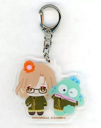 中野重治＆ハンギョドン 「文豪とアルケミスト×サンリオキャラクターズ アクリルキーホルダー 02.ミニキャラ」