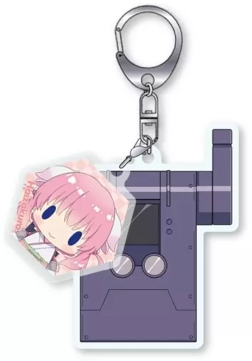 灰桜 ランドセルアクリルキーホルダー 「プリマドール」