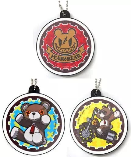 全3種セット ロジャー、ナイスです ボイスラバーストラップ 「くじ引き堂 GUILTY GEAR ブリジット バースデーくじ」 A賞