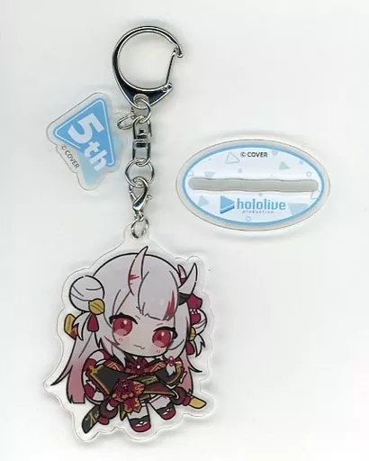 百鬼あやめ アクリルスタンドキーホルダー 「バーチャルYouTuber ホロライブ」 C101グッズ