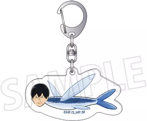 かげやまトビウオ(影山飛雄) アクリルキーホルダー 「ハイキュー!! TO THE TOP」