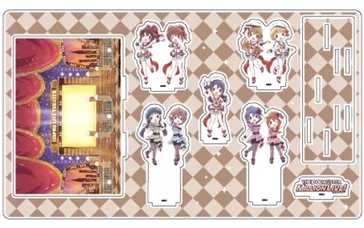 02.第2弾デザイン グラフアートデザイン プレミアム アクリルジオラマプレート 「アイドルマスター ミリオンライブ!」