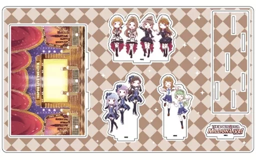 04.第4弾デザイン グラフアートデザイン プレミアム アクリルジオラマプレート 「アイドルマスター ミリオンライブ!」