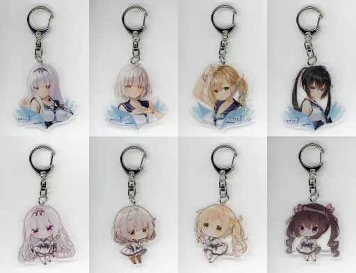 全8種セット 「スタディ§ステディ2 アクリルキーホルダーガチャ」 トレーダー限定