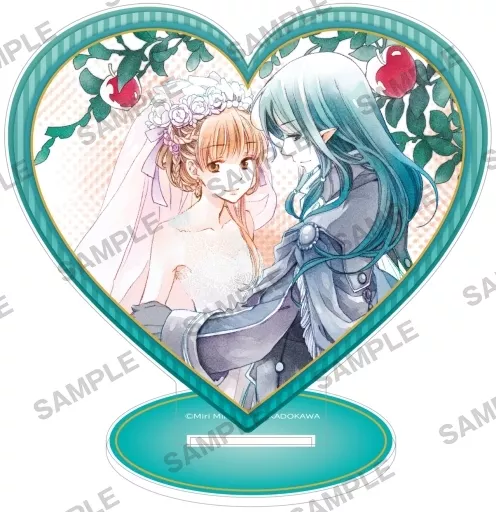 アクリルスタンド・アクリルパネル　アン＆シャル ハートアクリルスタンド 「シュガーアップル・フェアリーテイル」 角川ビーンズ文庫創刊記念