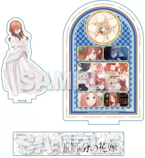 中野三玖 場面写付きアクリルマスコット 劇場メモリアルver. 「映画 五等分の花嫁」