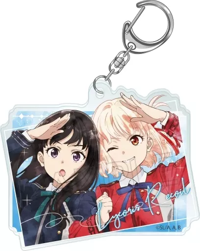 千束＆たきなA ウェットカラーシリーズ アクリルキーホルダーVol.2 「リコリス・リコイル」