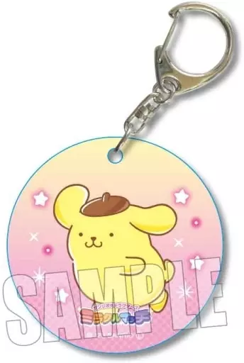 ポムポムプリンA ミラクルマッチ やわらかクリアチャーム 「サンリオキャラクターズ」