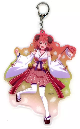 桜沢墨 アクキーGrande 「アタリつきブロマイド!彼女、お借りします～ケモ巫女～」 あたり賞