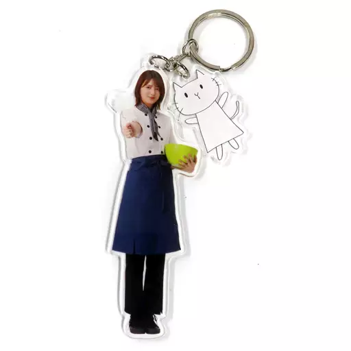 関有美子 ランダムアクリルキーホルダー 「櫻坂46 cafe」