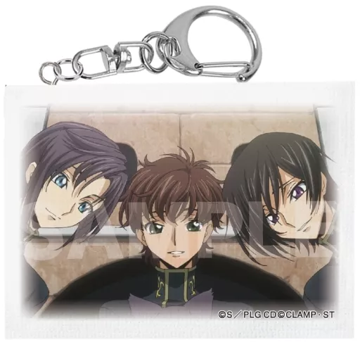 10.集合B 「コードギアス 反逆のルルーシュ ロストストーリーズ ミニチュアキャンバスキーホルダー 01.第1弾」
