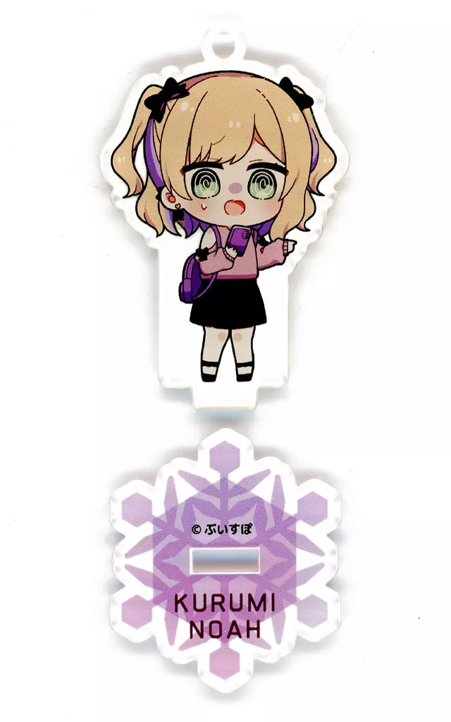 胡桃のあ 「バーチャルYouTuber ぶいすぽっ! ぶいすぽっ!ランダムアクリルスタンドキーホルダー」 C101グッズ