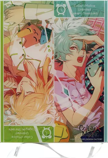 雑貨　[単品] 笹塚尊＆白石景之 アクリルパネル 「Collar×Malice」 オトメイトパーティー2020グッズ 駿河屋 -<中古>[単品] 笹塚尊＆白石景之 アクリルパネル