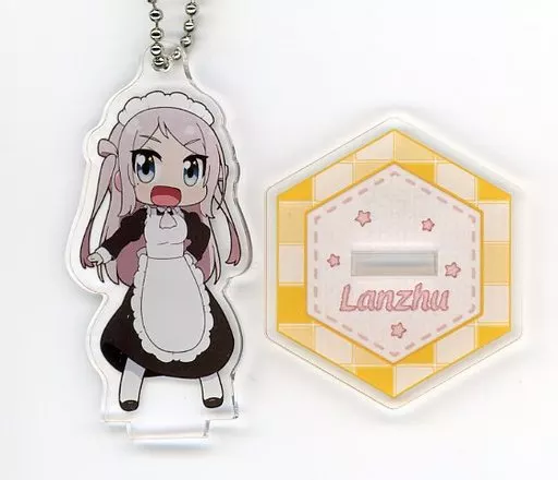鐘嵐珠 「ラブライブ!シリーズ GiGOコラボカフェ LoveLive!Days スタンド付きデフォルメアクリルキーホルダー(ニジガク ウェイトレス/ラブライブ!虹ヶ咲学園スクールアイドル同好会)」