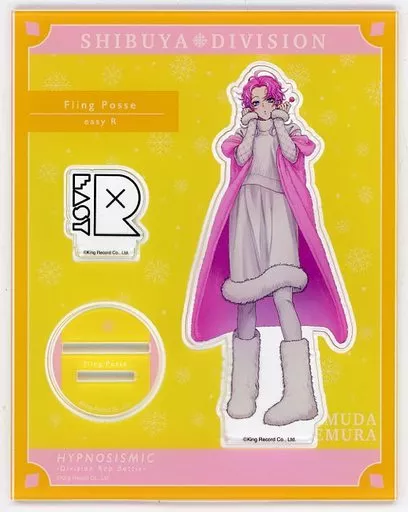 新品★ヒプマイ【飴村乱数】さっぽろ雪まつり★アクリルスタンド★アクスタ アクリルスタンドD (飴村乱数 VS 神宮寺寂雷)【ローソン・Loppi