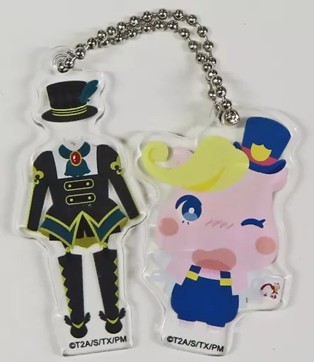 皇あまね＆ぱたの コーデ＆マナマナアクリルチャーム 「まるくじ ワッチャプリマジ!」 吉05