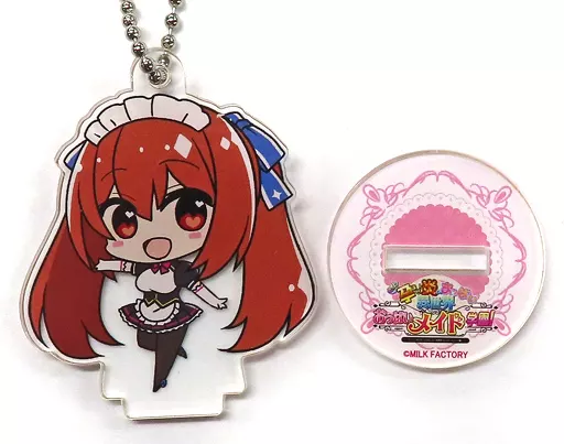 明堂萌依 「もっと!孕ませ!炎のおっぱい異世界おっぱいメイド学園! アクリルキーホルダーガチャB」 トレーダー限定