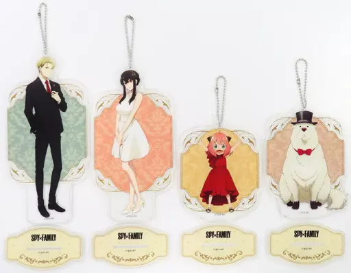 全4種セット モアプラススタンド付ビッグクリアキーチェーン 「SPY×FAMILY」
