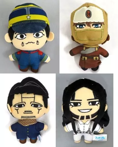 全4種セット モアプラスマスコットVol.3 「ゴールデンカムイ」