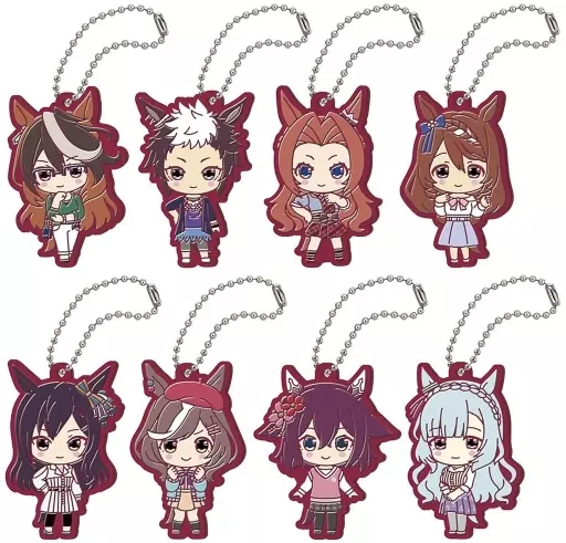 全8種セット 「ウマ娘 プリティーダービー カプセルラバーマスコット6」