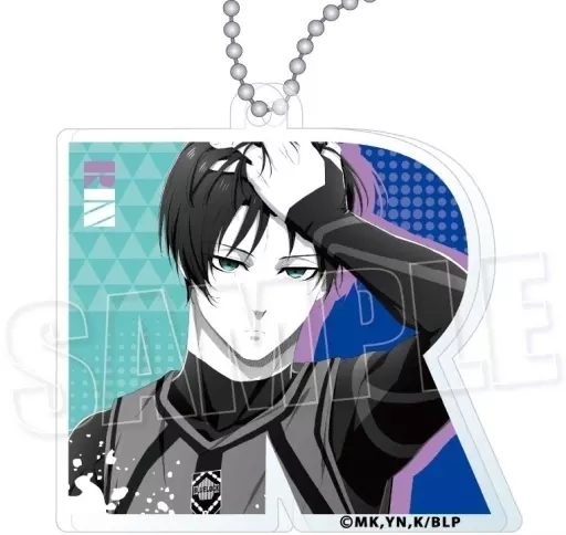 糸師凛 イニシャルキーホルダー  「ブルーロック」