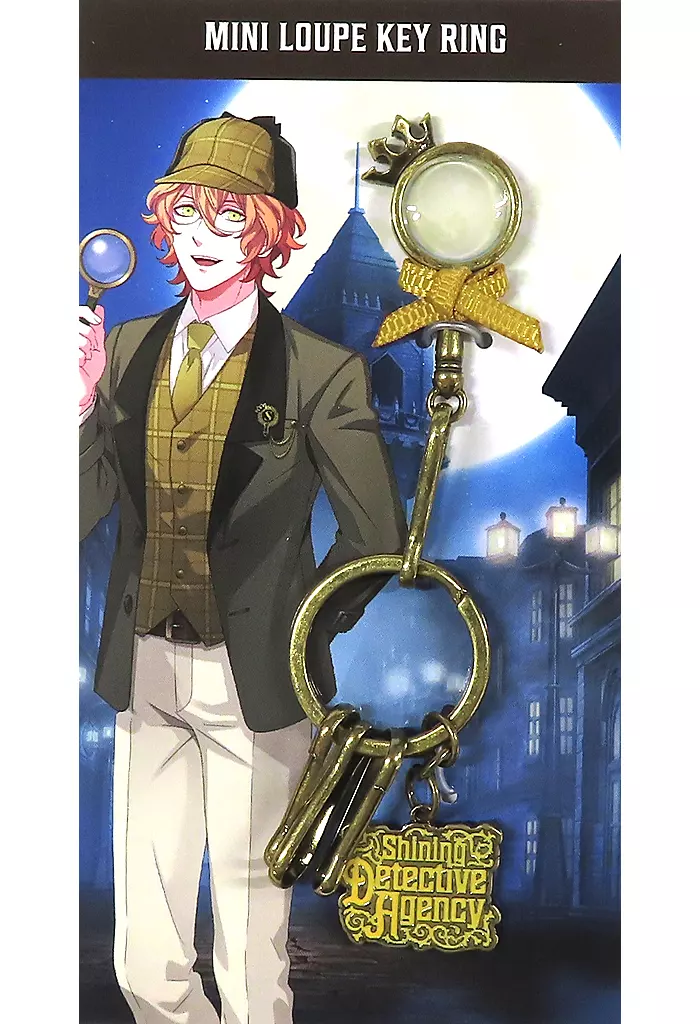 ナツキ(四ノ宮那月) ミニルーペ風キーリング Shining Detective Agency Ver. 「RED° TOKYO TOWOR×うたの☆プリンスさまっ♪ コラボ謎解きイベント Shining Detective Agency」