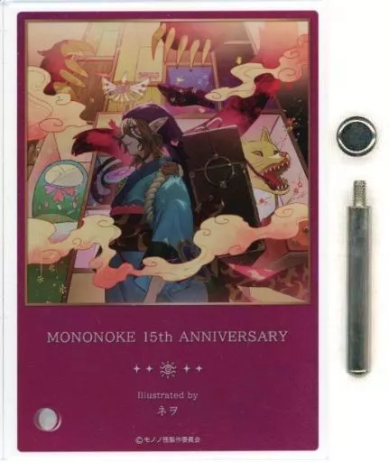 モノノ怪 トレーディング ミニアクリルボード　 十五周年記念 モノノ怪 薬売り ミニアクリルボード 15周年ver.（redjuice） | K-BOOKS