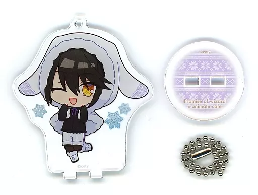 ホワイト 「魔法使いの約束×animatecafe 第3弾 トレーディングアクリルスタンドキーホルダー Aグループ」