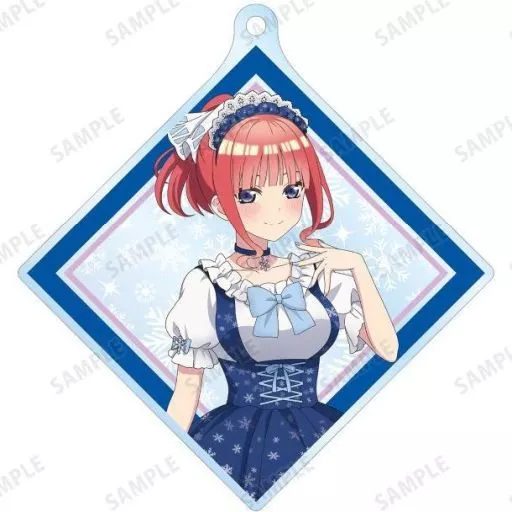 中野二乃B 「映画 五等分の花嫁 描き下ろしイラスト スノーメイドver. トレーディングアクリルキーホルダー」