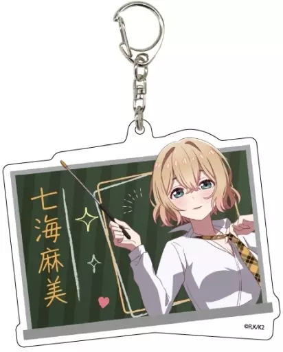 10.七海麻美(教師ver./描き下ろしイラスト) デカアクリルキーホルダー 「彼女、お借りします」