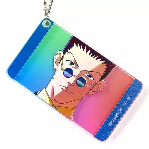 レオリオ=パラディナイト 「HUNTER×HUNTER Ani-Art アニメイトフェア in 2022 Winter トレーディング Ani-Art clear label 第2弾 スクエアアクリルキーホルダー」