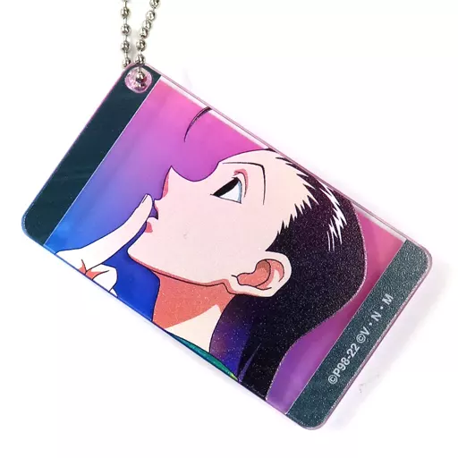 イルミ=ゾルディック 「HUNTER×HUNTER Ani-Art アニメイトフェア in 2022 Winter トレーディング Ani-Art clear label 第2弾 スクエアアクリルキーホルダー」