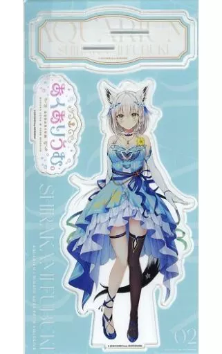アクリルスタンド・アクリルパネル　白上フブキ アクリルフィギュア 「バーチャルYouTuber ホロライブ あくありうむ。」 C101グッズ