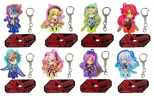 キーホルダー　全8種セット 2Wayアクリルキーホルダー 「英雄伝説 黎の軌跡II -CRIMSON SiN-」 発売記念抽選会 B賞